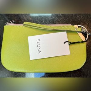 Prune Argentina wristlet, new with tags, in lime